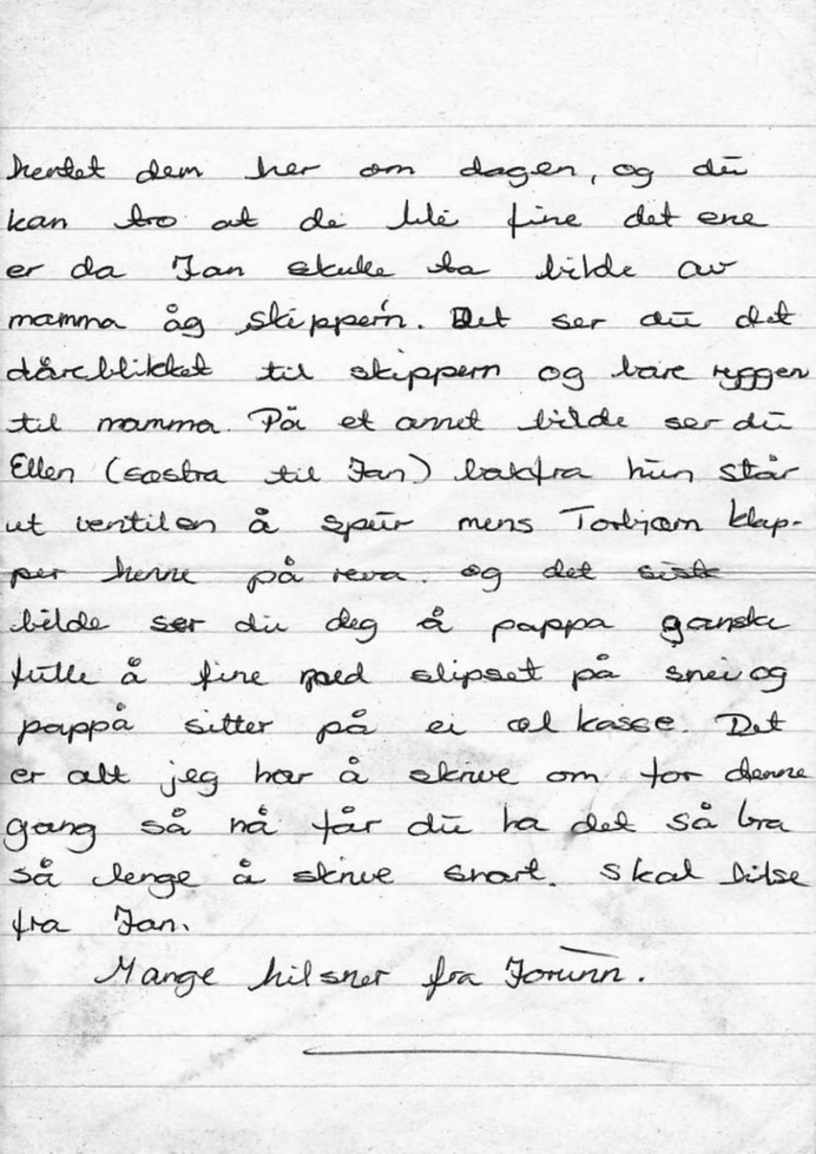 Brev til en sjømann